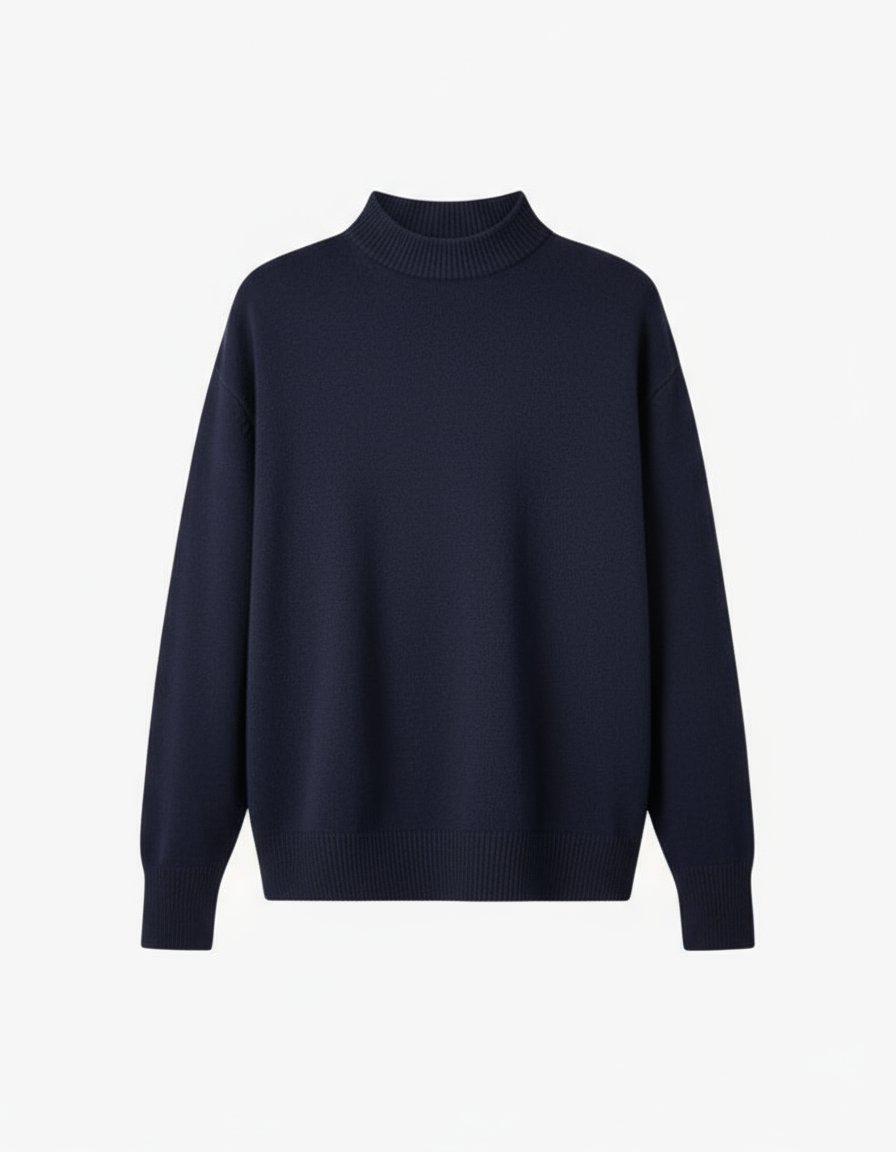 100% Premium Wool Turtleneck