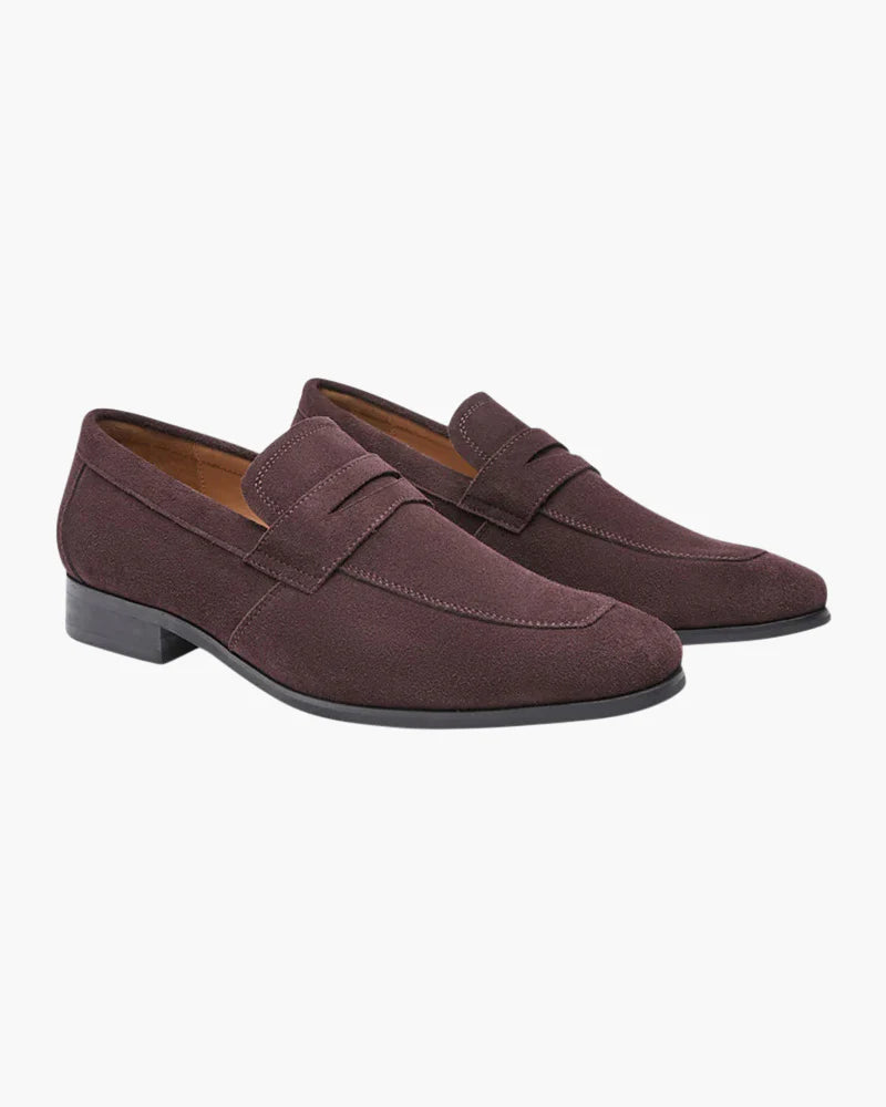 Penny Loafer aus Wildleder