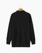 100% Cashmere Long-Sleeve Polo