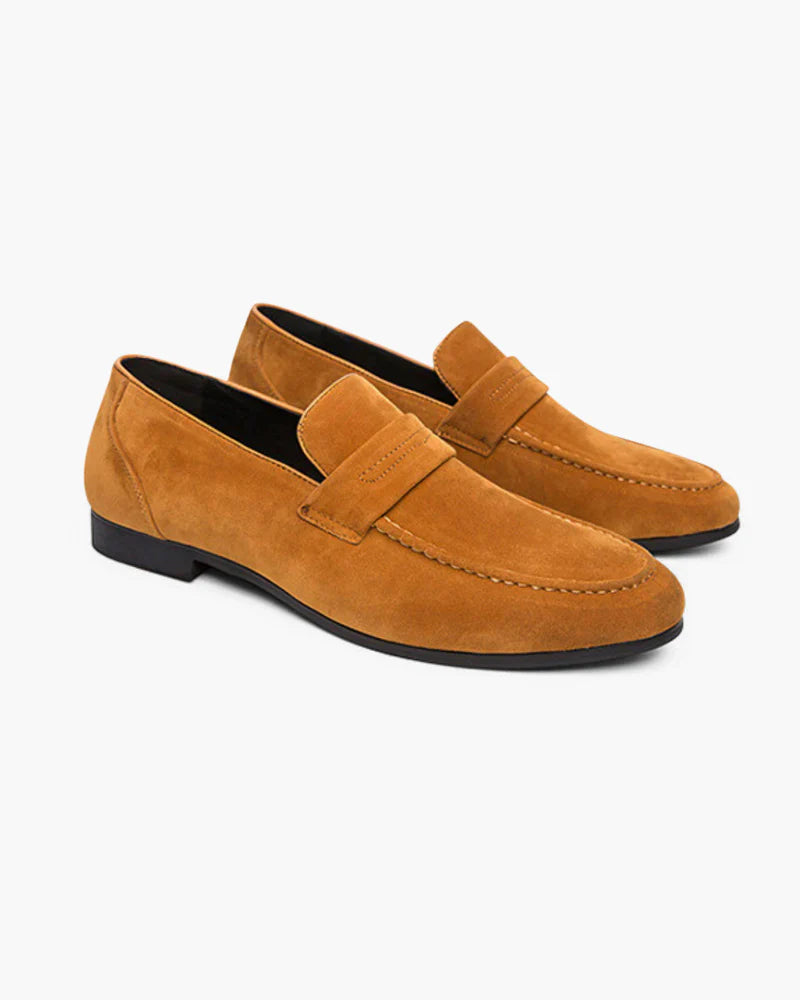 Penny Loafer aus Wildleder