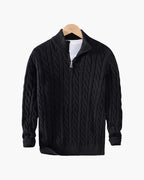 Maglione con mezza zip Verbier