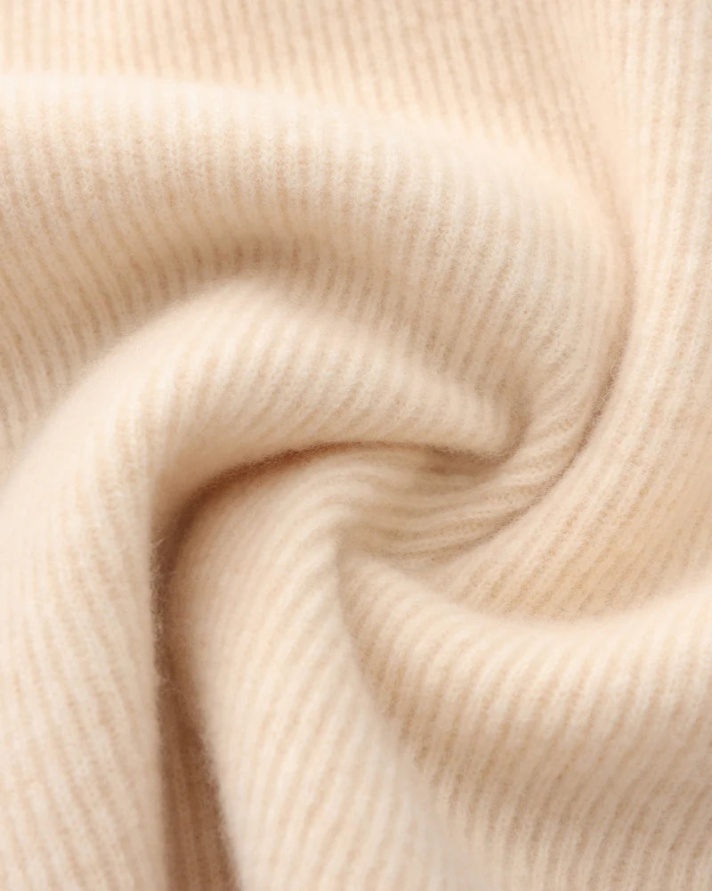 100% Cashmere Zip-Up Vest