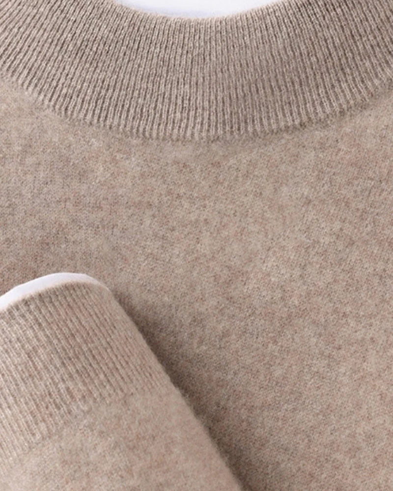 Kaschmir-Rollkragenpullover