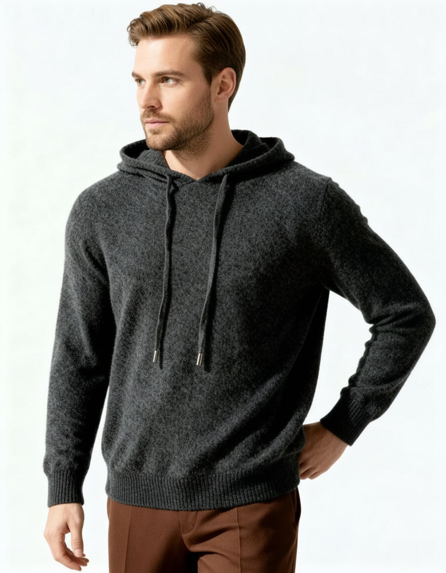 100% Cashmere Hoodie