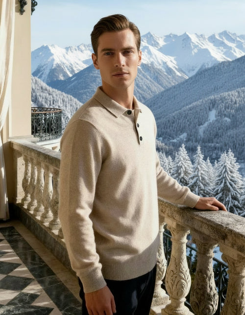 100% Cashmere Polo