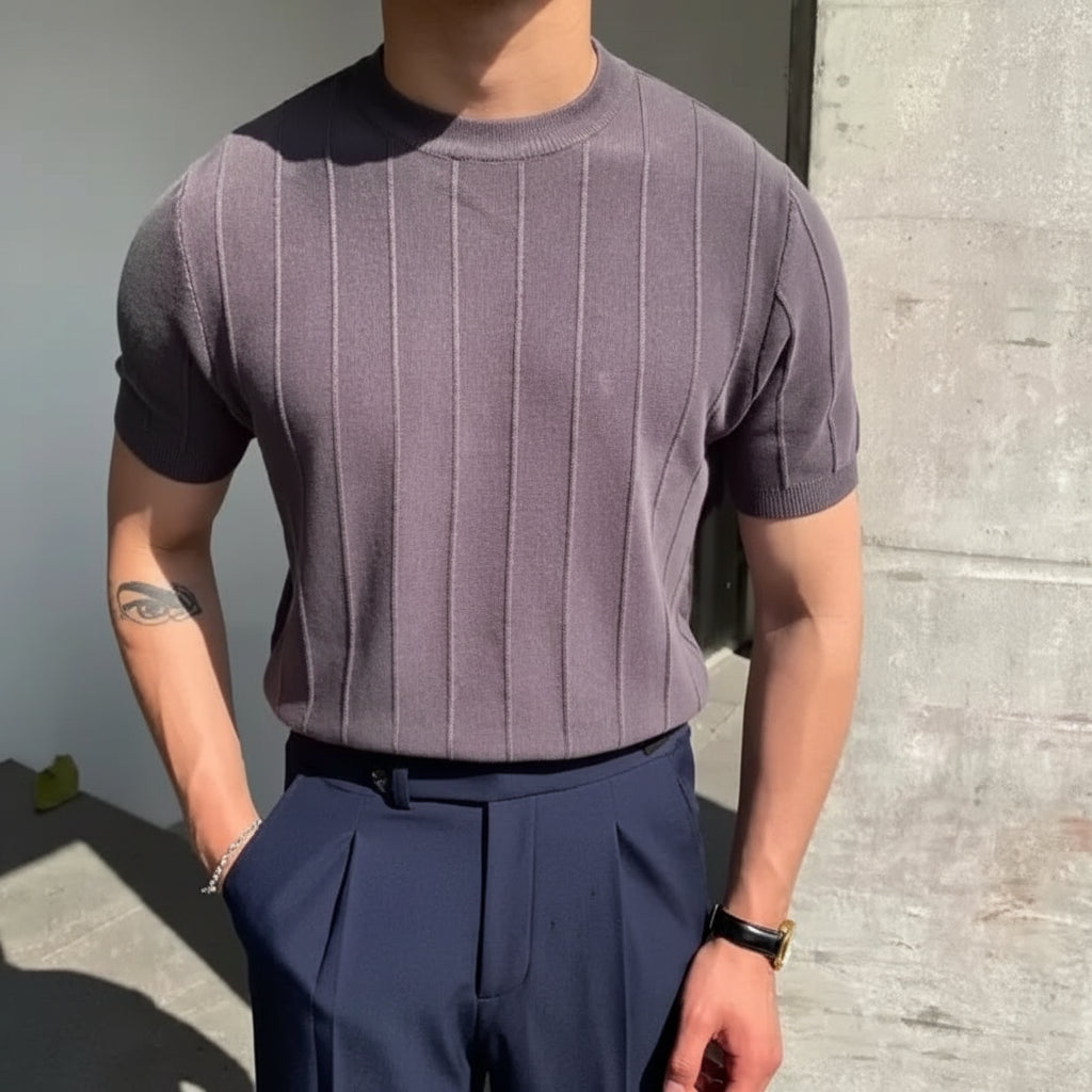 Cannes Ribbed T-Shirt