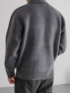 Wool Button Polo