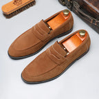 Penny Loafer aus Wildleder