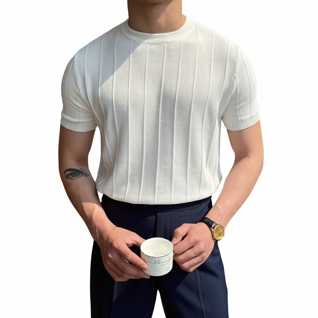 Cannes Ribbed T-Shirt