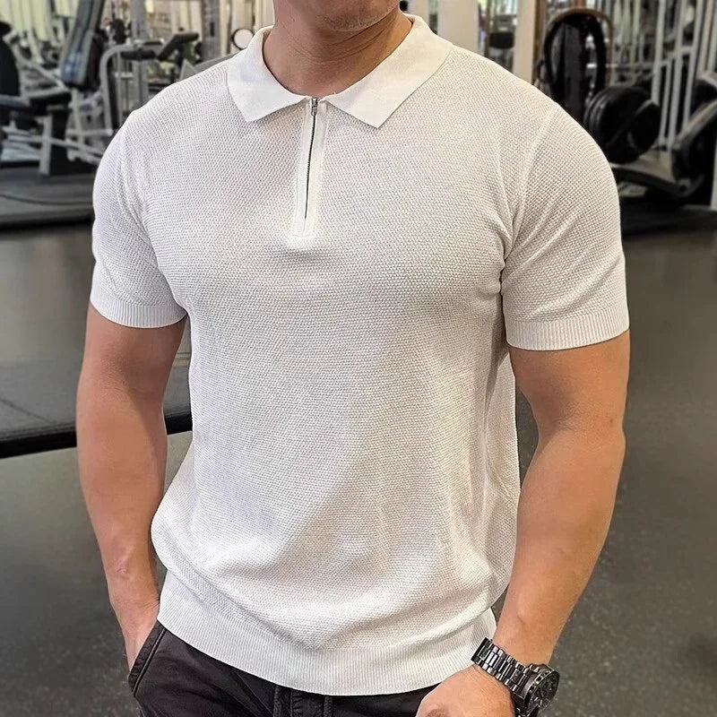 Marbella Zip Up Polo