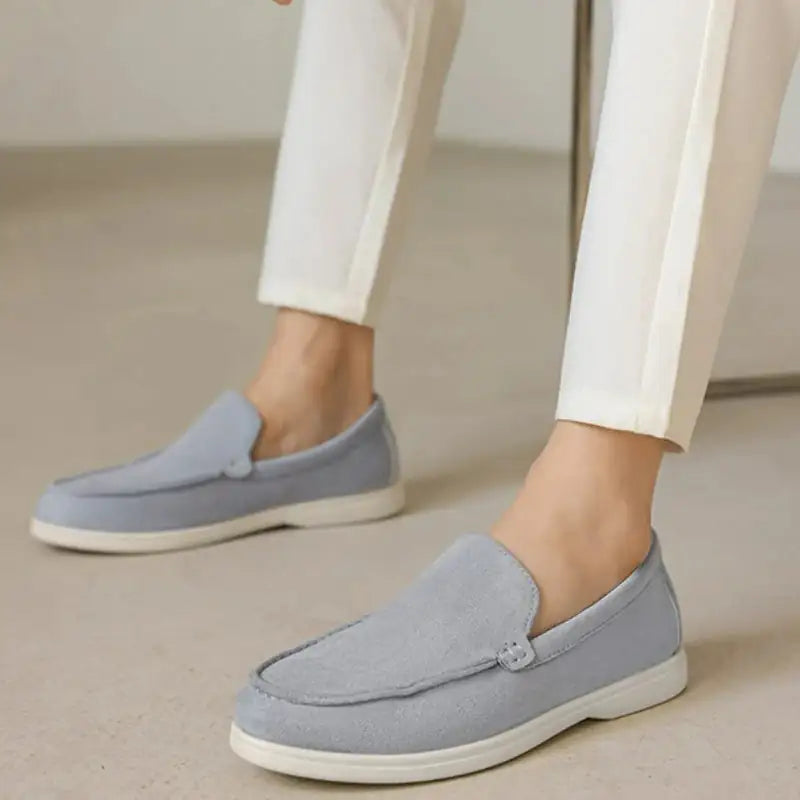 Suede Loafers