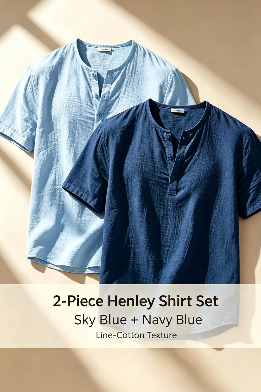 2pcs Cotton Linen