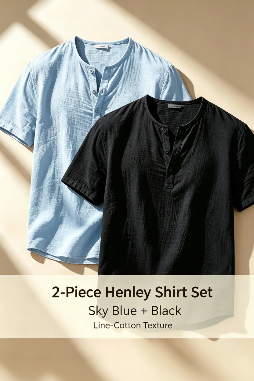 2pcs Cotton Linen