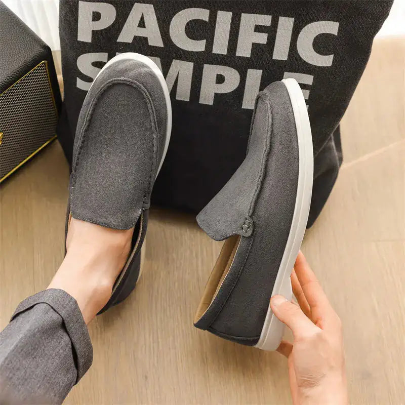 Suede Loafers