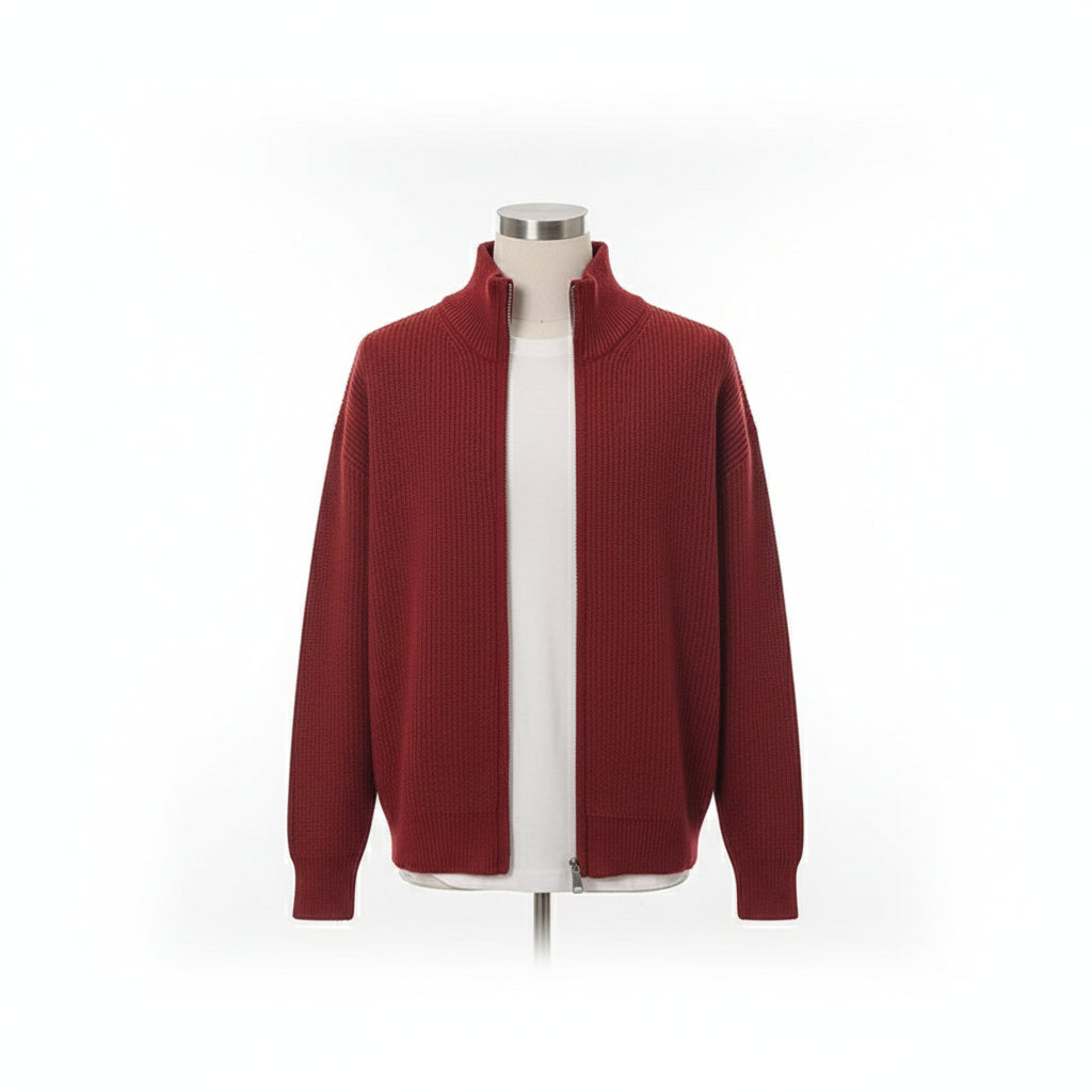 Heritage Zip Cardigan