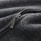 100% Cashmere Zip-Up Vest