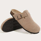 Old Money Suede Clogs