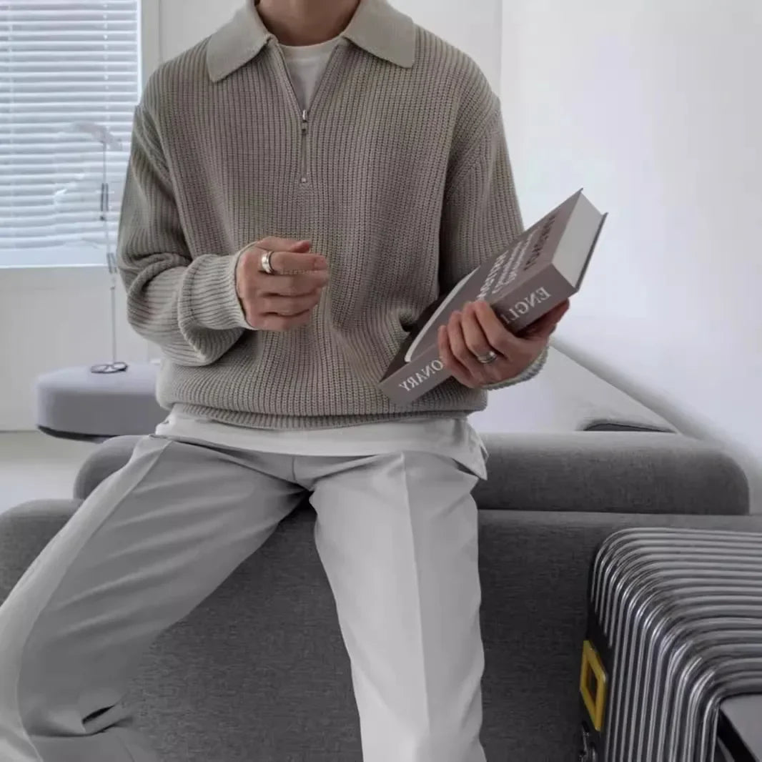 Heritage Half-zip Cardigan