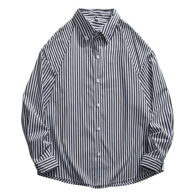 Oversized Striped Shirt