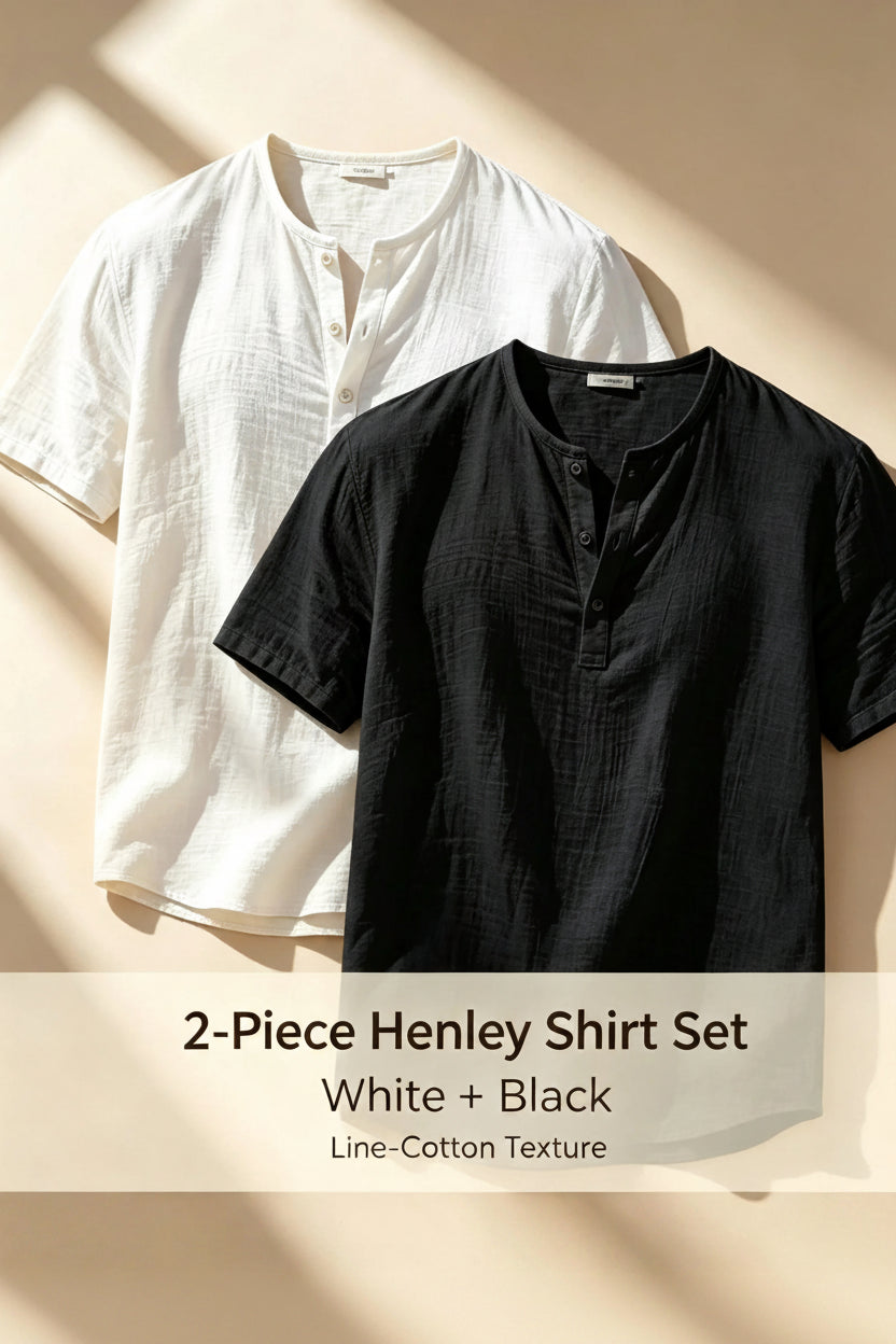 2pcs Cotton Linen