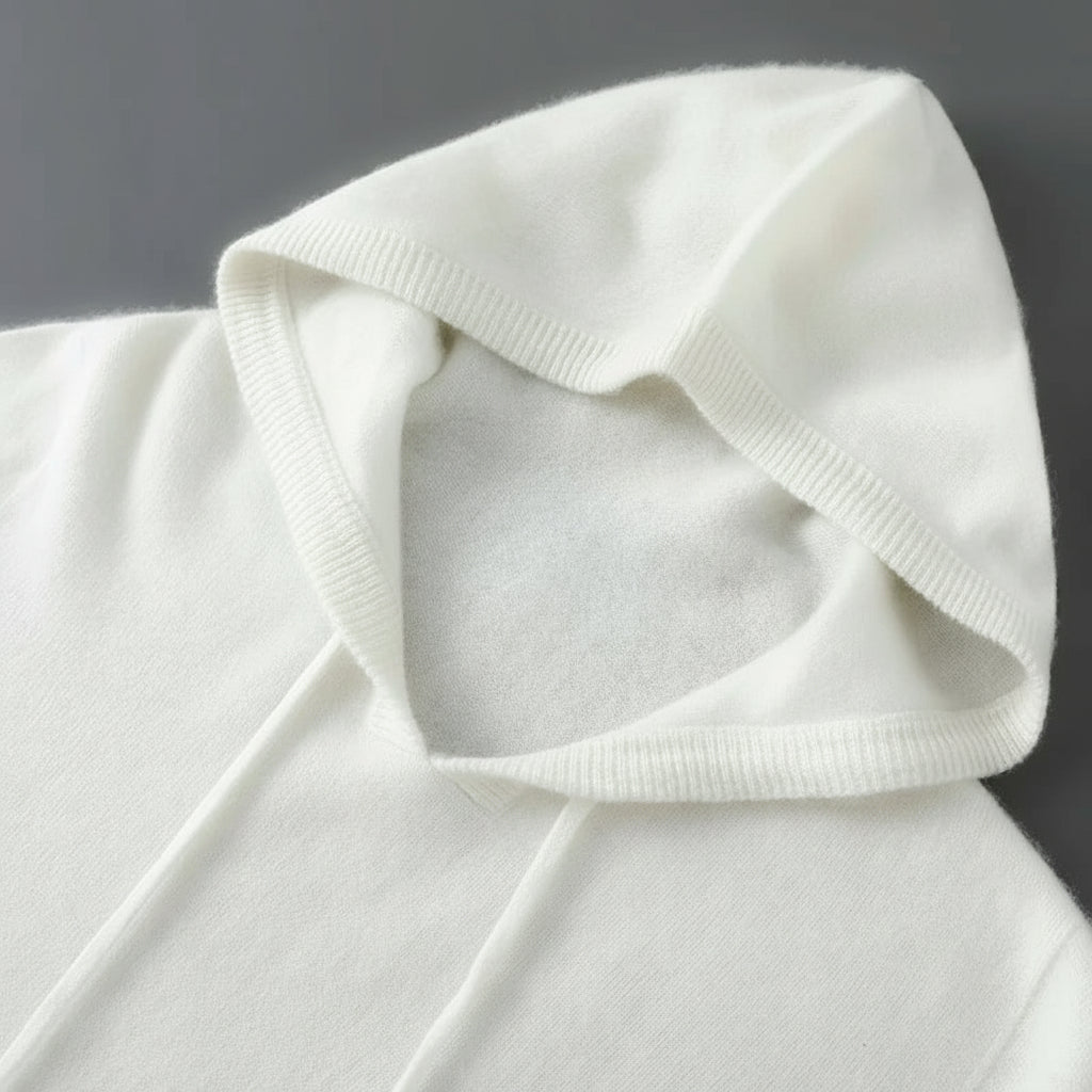100% Cashmere Hoodie