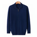 100% Cashmere Zip-Up Vest