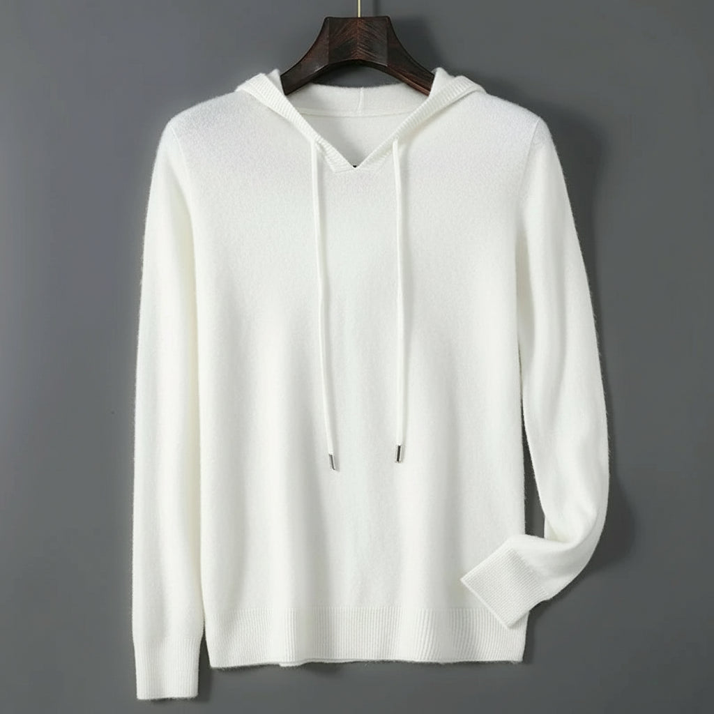 100% Cashmere Hoodie