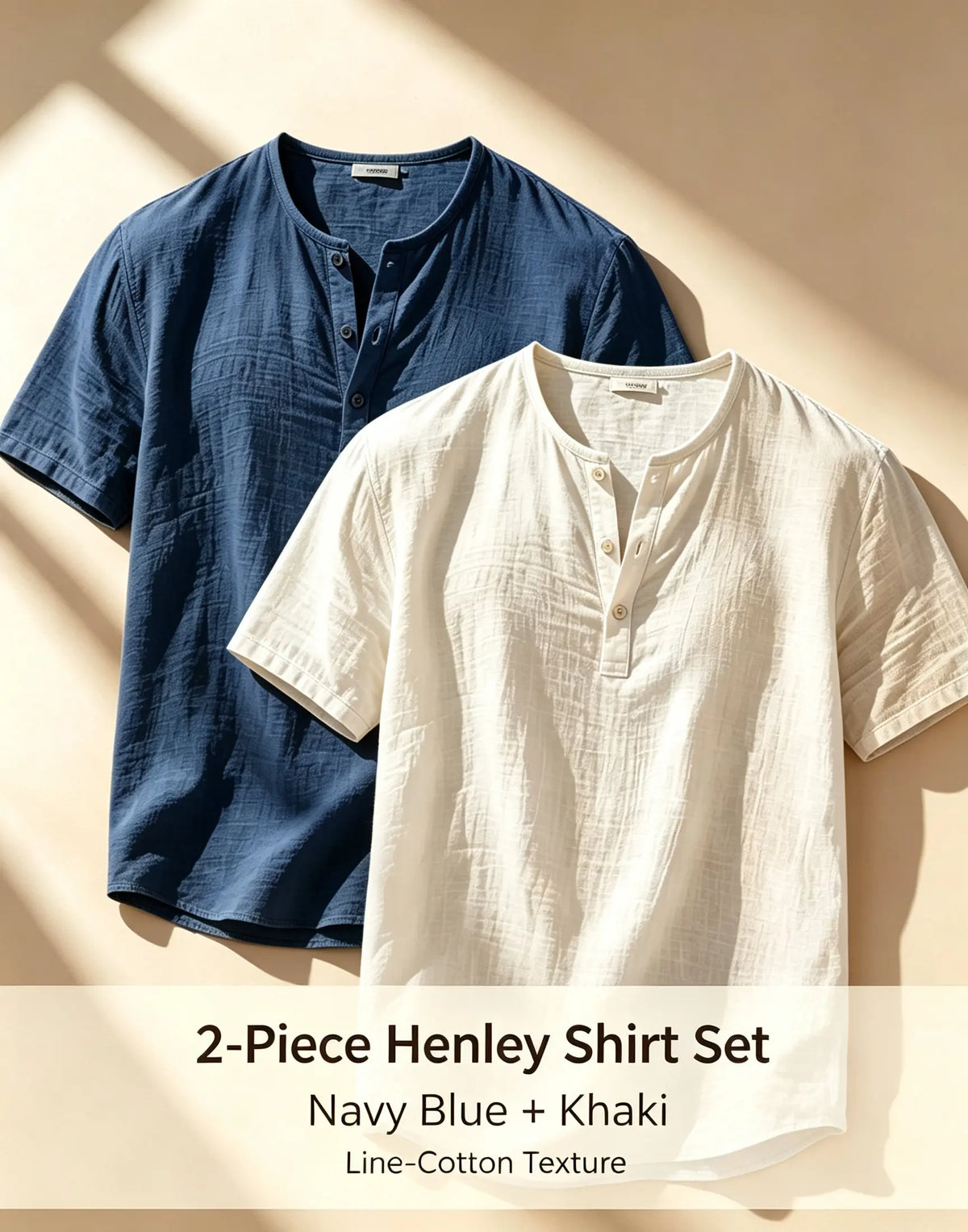 2pcs Cotton Linen