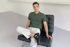 Gestricktes Kurzarm-Poloshirt