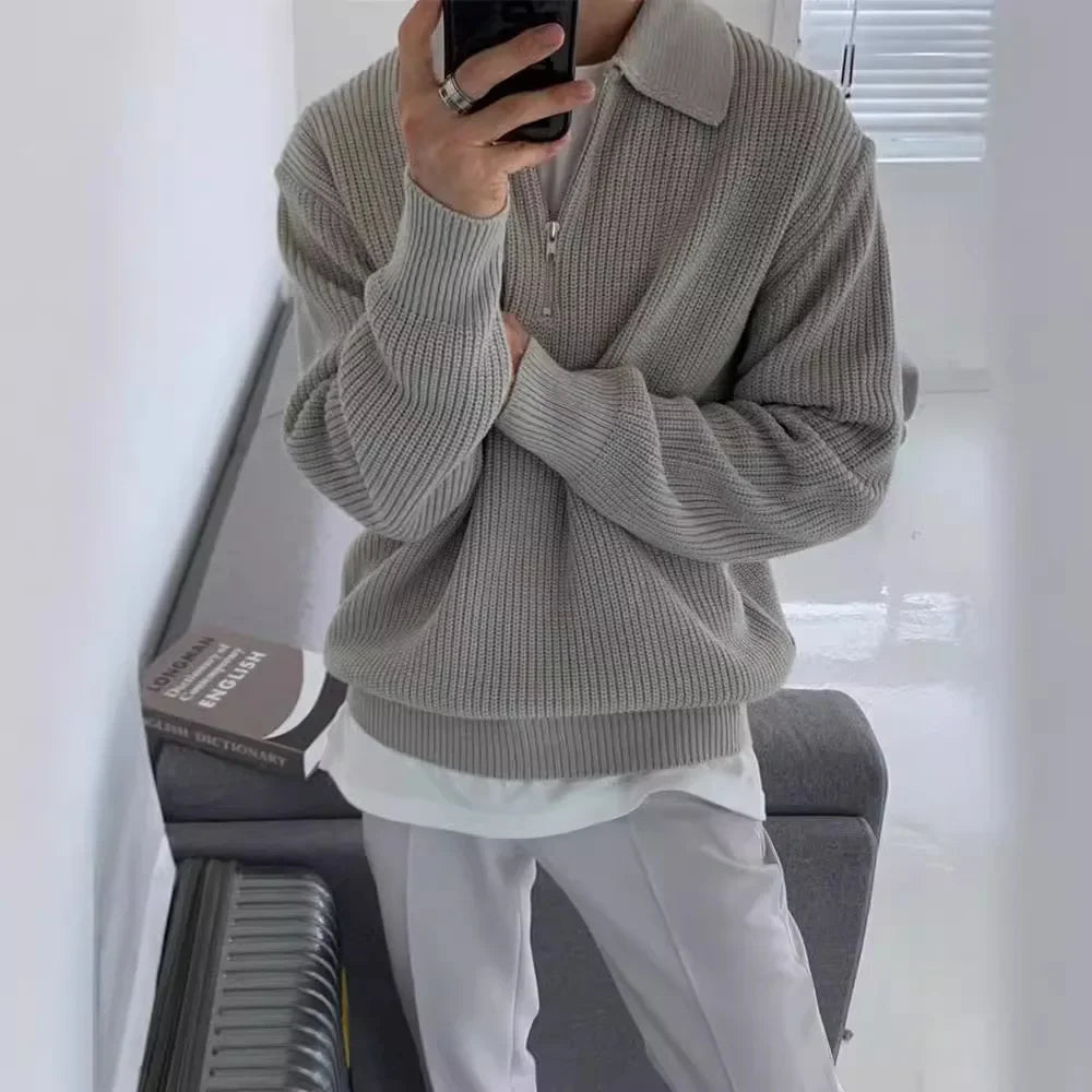 Heritage Half-zip Cardigan