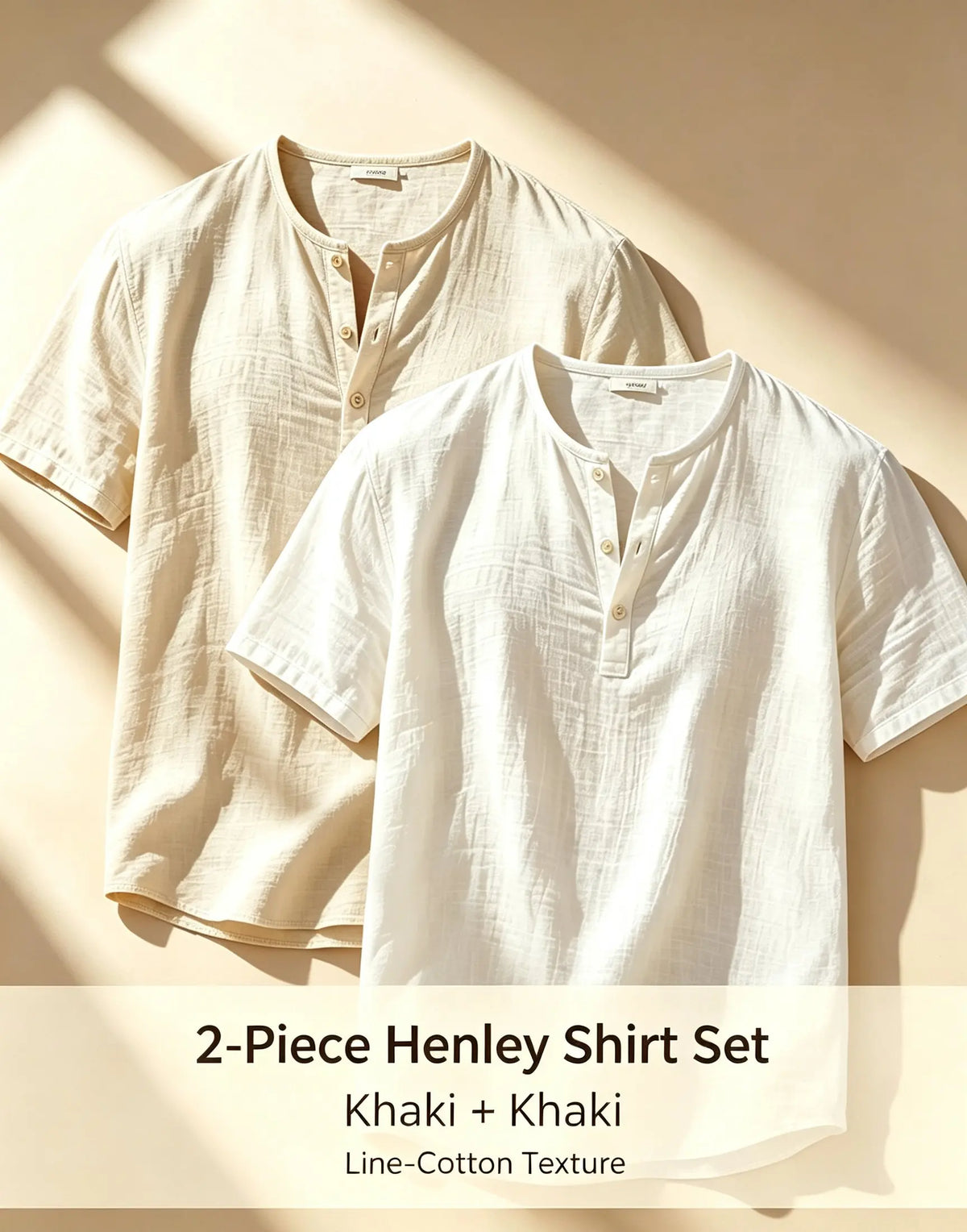 2pcs Cotton Linen