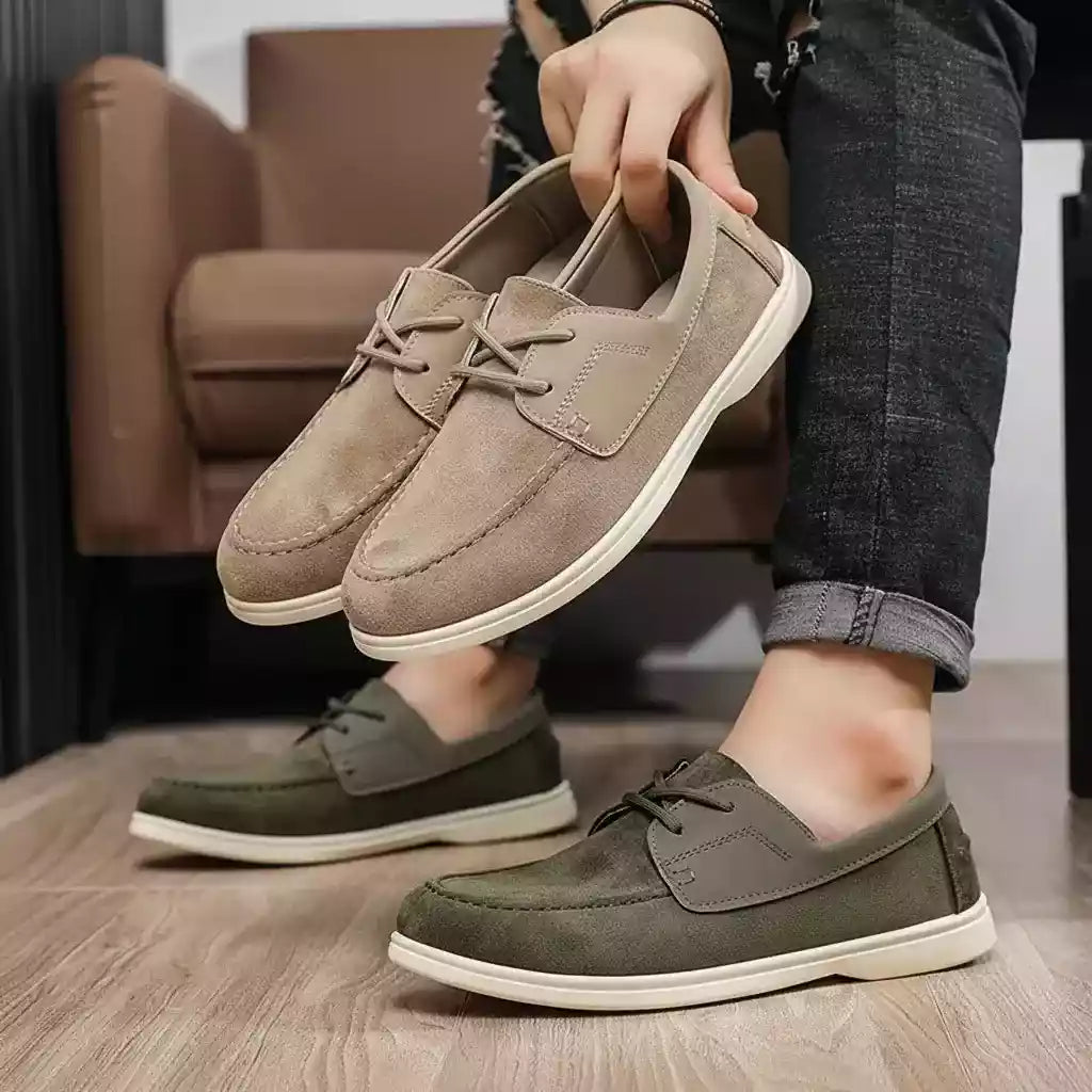 Premium Suede Lace Shoes