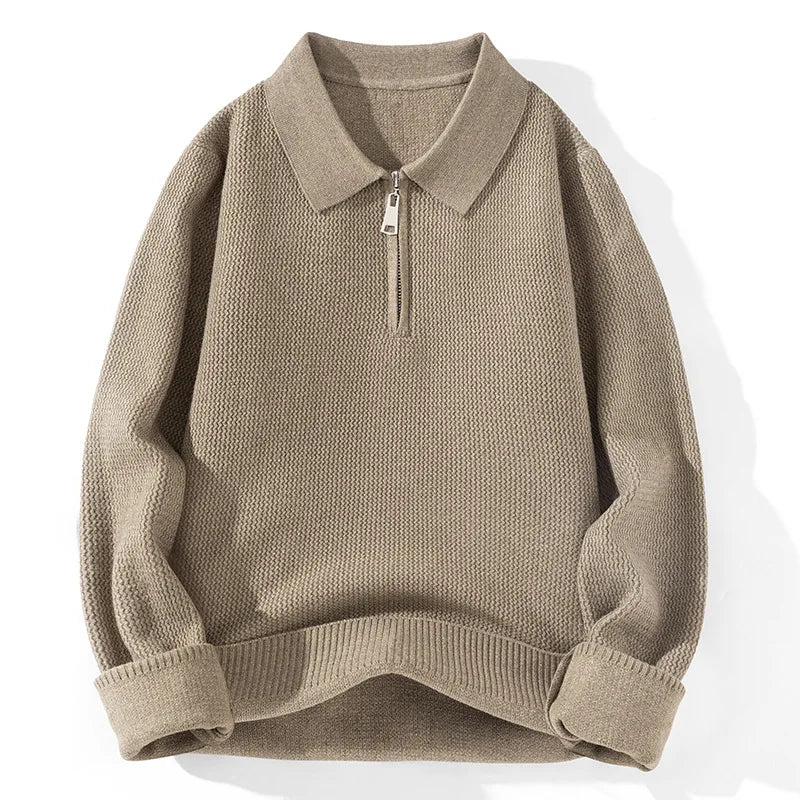 Cesare Half Zip Sweater