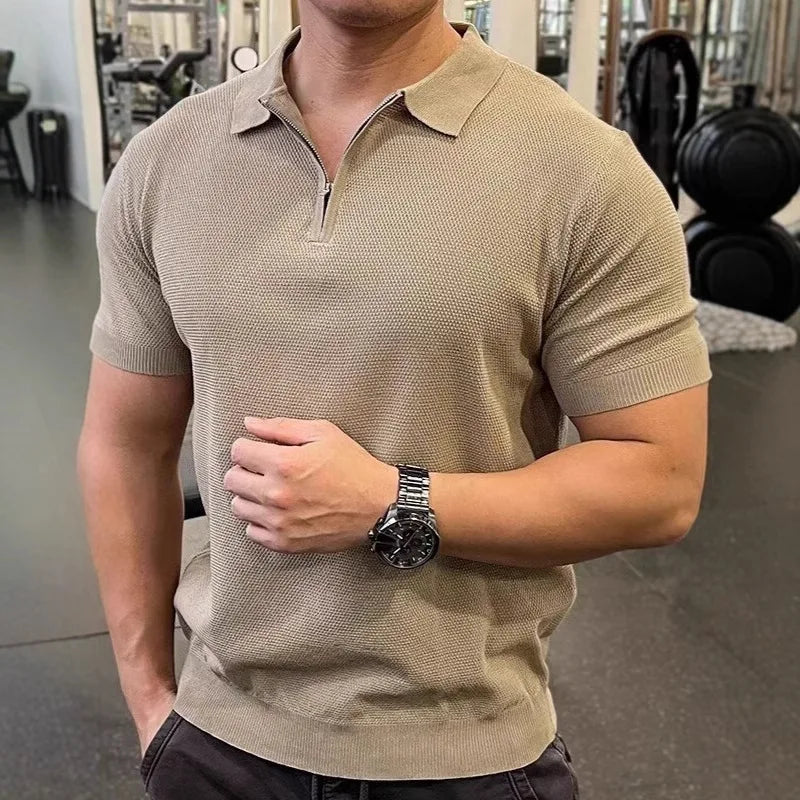 Marbella Zip Up Polo