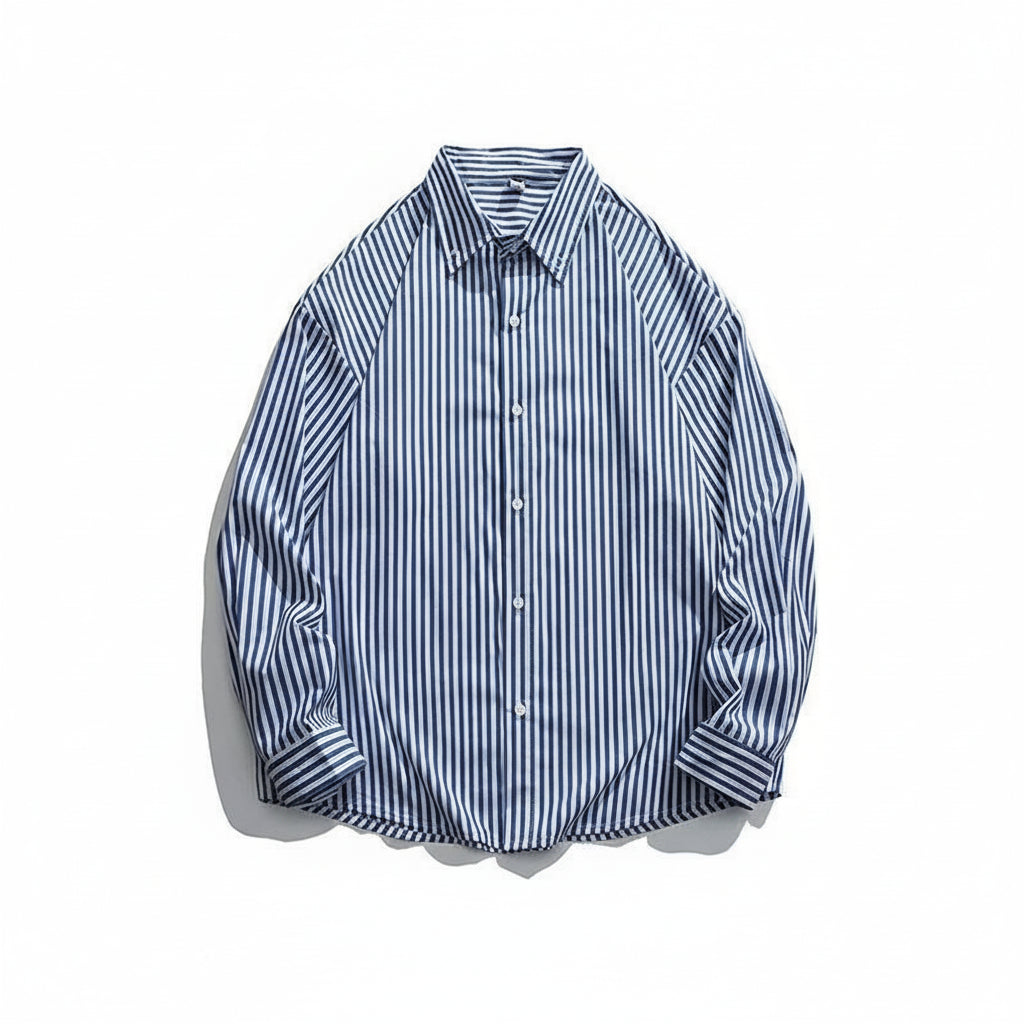Oversized Striped Shirt