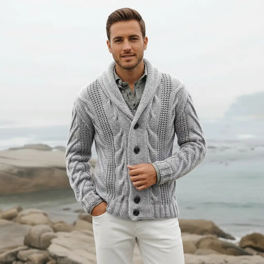 Premium Wool Cardigan