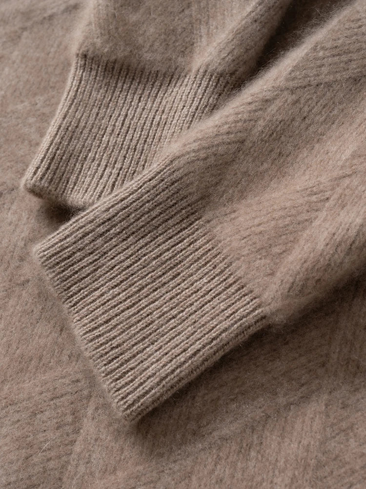 Pullover mit Rautenmuster