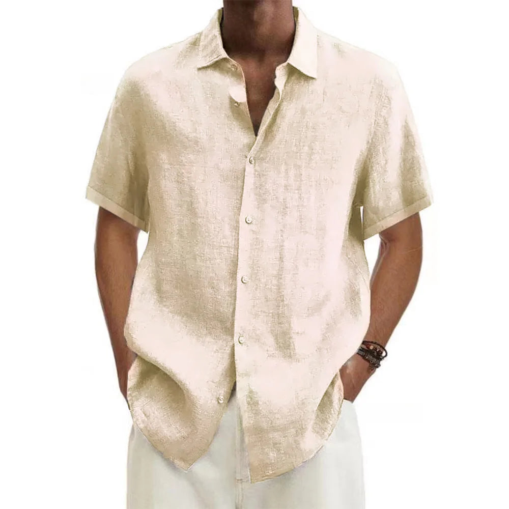 Cape Town - Linen Shirt (Shortsleeve)