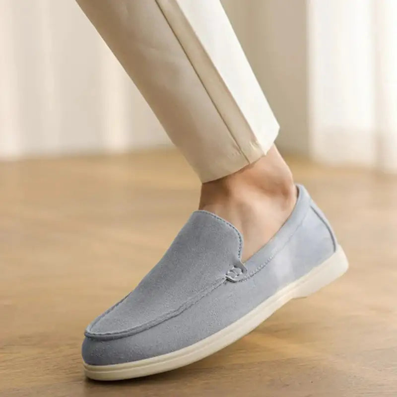 Suede Loafers