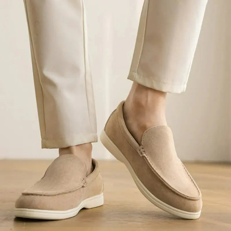 Suede Loafers
