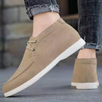 High Suede Loafers