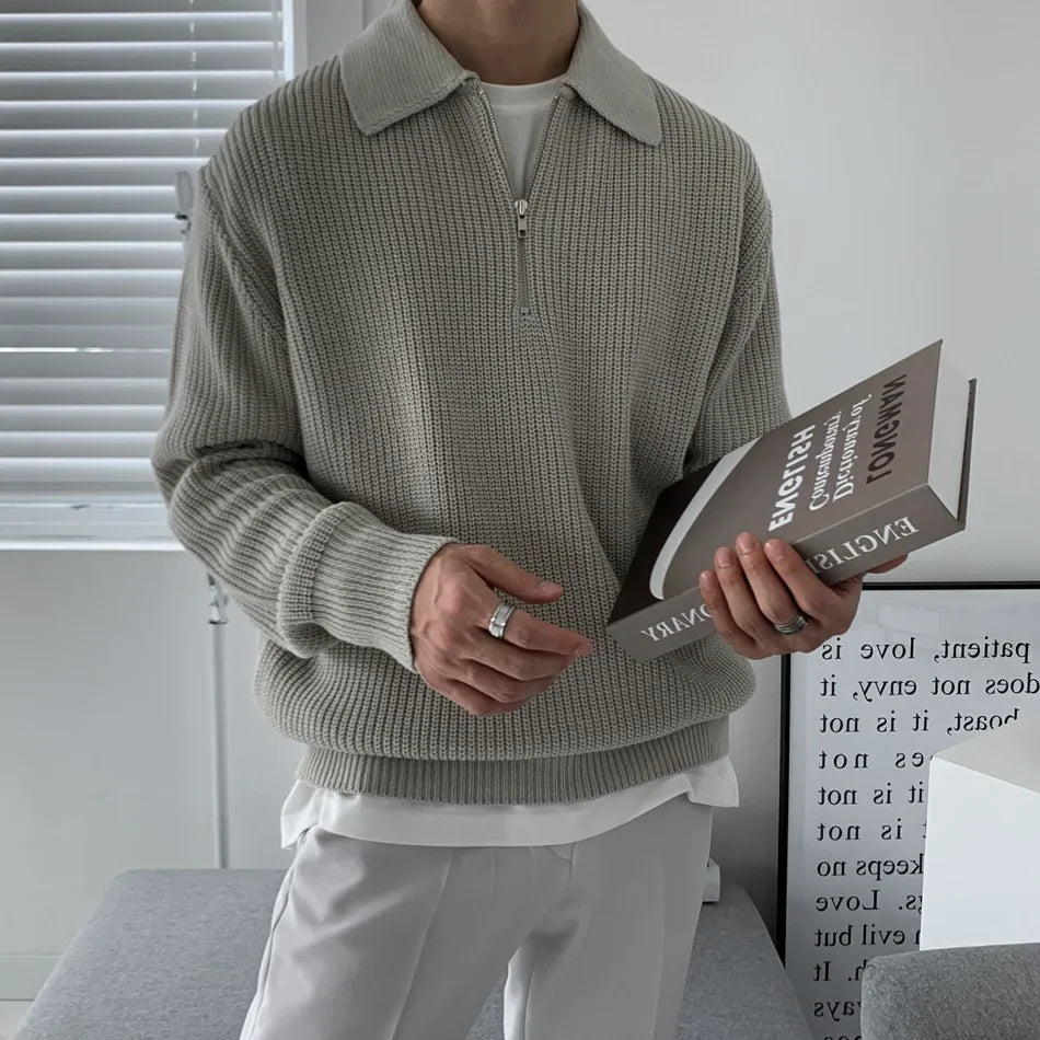 Heritage Half-zip Cardigan