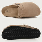 Old Money Suede Clogs