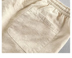 Pantaloncini in lino premium