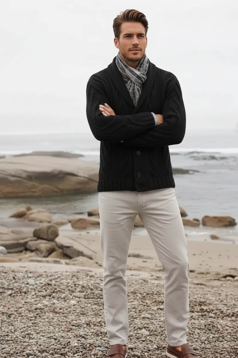 Premium Wool Cardigan