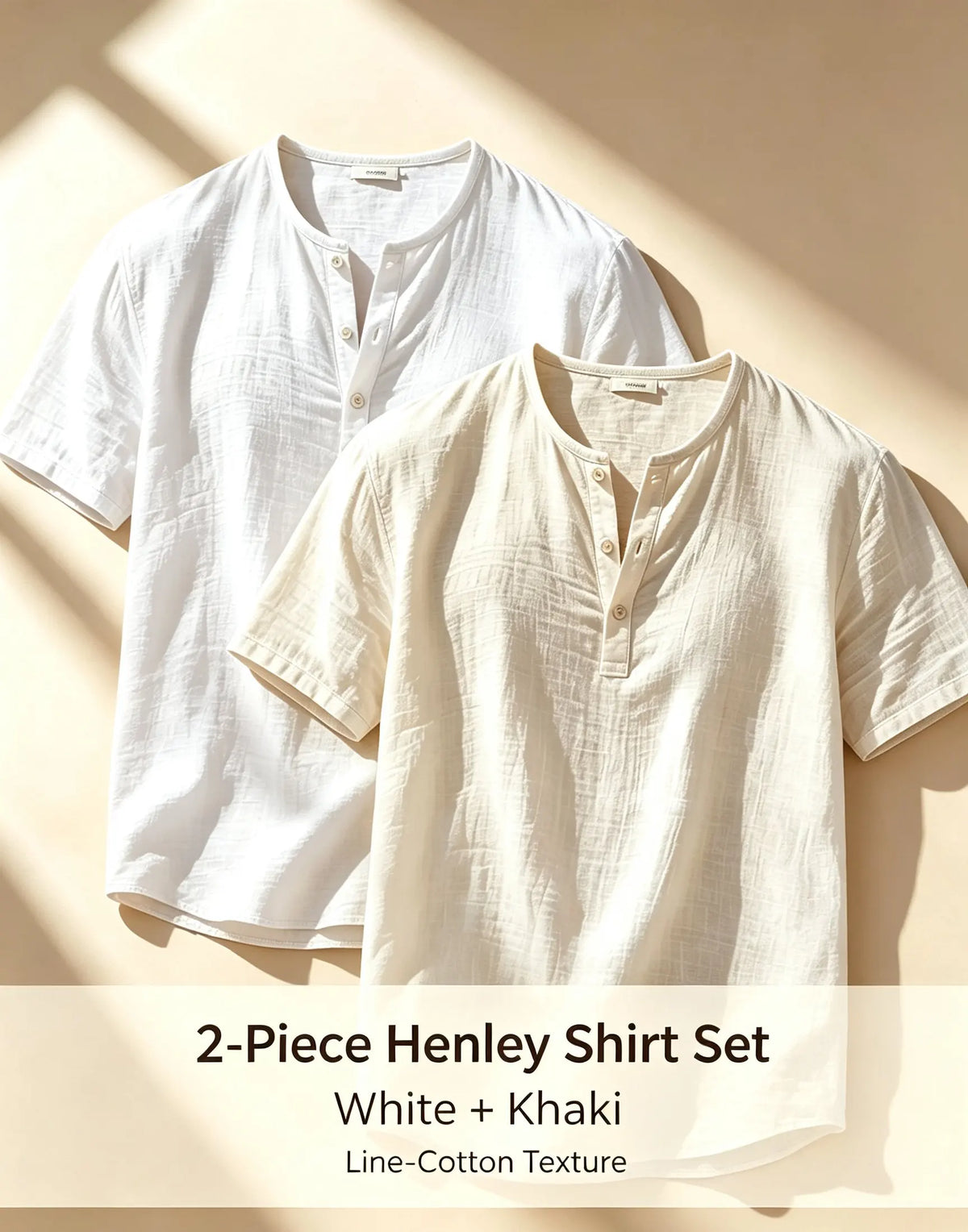 2pcs Cotton Linen