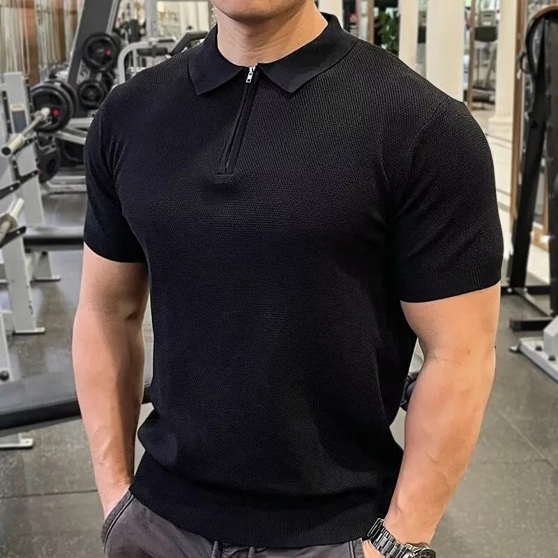 Marbella Zip Up Polo