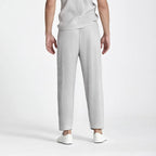 Ribbed Cotton Pantalon