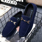 Loafer aus hochwertigem Kalbsveloursleder