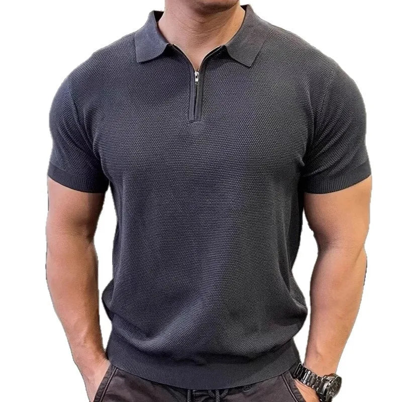 Marbella Zip Up Polo